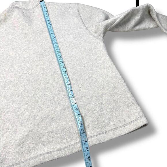 Vintage Old Navy 1/4 Zip Fleece Sweatshirt Y2K White Logo Patch Skater Men Sz M - Picture 13 of 13